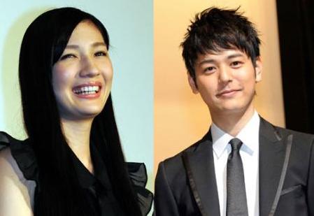 混血女演员演员麻衣子交往中