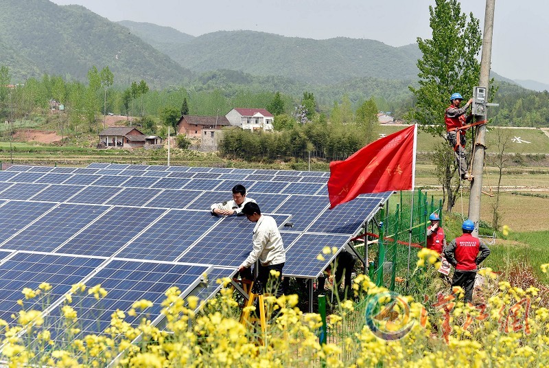 襄阳:光伏发电 助力扶贫(图)_襄阳日报网