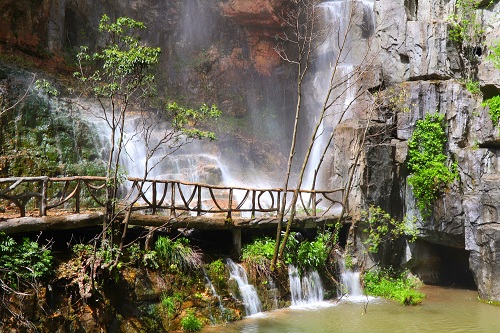 位于保康,房县,神农架交界处,平均海拔1600多米的4a级景区尧治河,森林